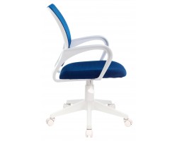 Кресло Бюрократ CH-W695NLT темно-синий TW-05N TW-10N сетка/ткань крестовина пластик пластик белый-foto3