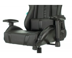 Кресло игровое Zombie A4 черный эко.кожа с подголов. крестовина пластик-foto7