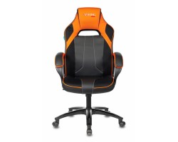 Кресло игровое Zombie VIKING 2 AERO черный/оранжевый текстиль/эко.кожа крестовина пластик-foto2