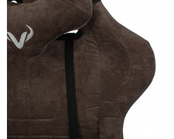 Кресло игровое Zombie VIKING KNIGHT Fabric темно-коричневый Light-10 с подголов. крестовина металл-foto8