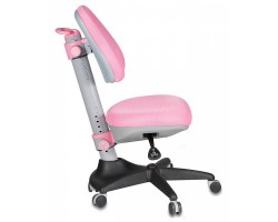 Кресло детское Бюрократ KD-2 розовый TW-13A крестовина пластик-foto3