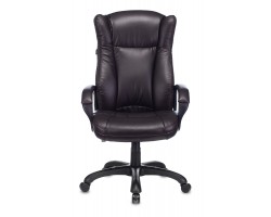 Кресло руководителя Бюрократ CH-879N темно-коричневый NE-15 эко.кожа крестовина пластик-foto2