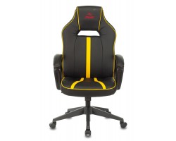 Кресло игровое Zombie A3 черный/желтый эко.кожа крестовина пластик-foto2