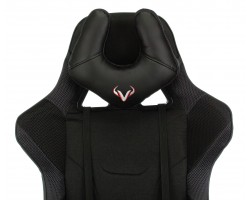 Кресло игровое Zombie VIKING 4 AERO Edition черный текстиль/эко.кожа с подголов. крестовина пластик-foto7