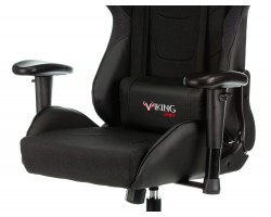 Кресло игровое Zombie VIKING 4 AERO Edition черный текстиль/эко.кожа с подголов. крестовина пластик-foto9