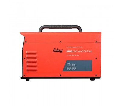 FUBAG Инвертор сварочный INTIG 320 T W AC/DC PULSE (31455) с горелкой FB TIG 18 5P 4m (38463), модулем охлаждения и тележкой
