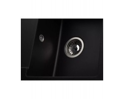 Кухонная мойка MODENA 1B1D BLACK METALLIC KUPPERSBERG-foto3