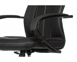Кресло руководителя Бюрократ CH-608/ECO черный эко.кожа крестовина пластик-foto5