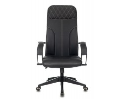 Кресло руководителя Бюрократ CH-608/ECO черный эко.кожа крестовина пластик-foto2