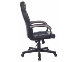 Кресло игровое Zombie GAME 17 черный/серый текстиль/эко.кожа крестовина пластик-foto3