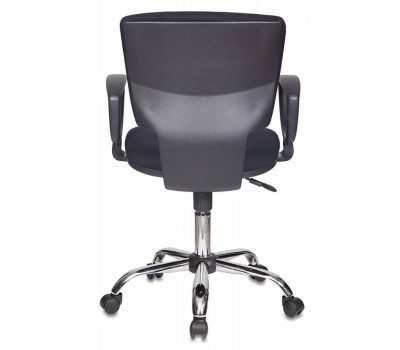 Кресло Бюрократ Ch-626AXSL черный 10-11 крестовина металл хром