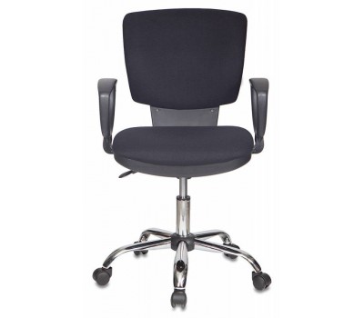 Кресло Бюрократ Ch-626AXSL черный 10-11 крестовина металл хром