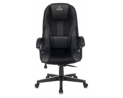 Кресло игровое Zombie 9 черный/серый текстиль/эко.кожа крестовина пластик-foto2