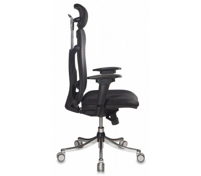 Кресло руководителя Бюрократ Ch-999ASX черный сиденье черный TW-11 сетка/ткань с подголов. крестовина металл хром