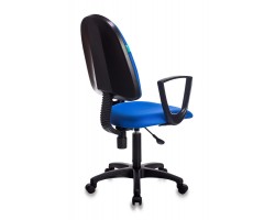 Кресло Бюрократ CH-1300N синий Престиж+ 15-10 крестовина пластик-foto4