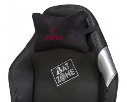 Кресло игровое Zombie HERO BATZONE PRO черный эко.кожа с подголов. крестовина пластик-foto10