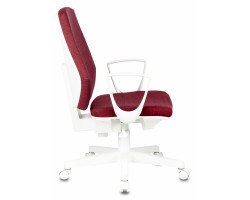 Кресло Бюрократ CH-W545 красный 38-410 крестовина пластик пластик белый-foto3