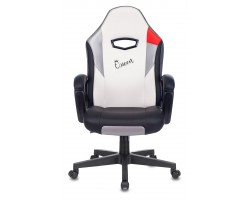 Кресло игровое Zombie HERO QUEEN черный/белый эко.кожа с подголов. крестовина пластик-foto11