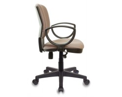 Кресло Бюрократ Ch-626AXSN серый ромбик бежевый V-01 крестовина пластик-foto3