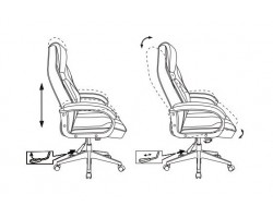 Кресло игровое Zombie VIKING 3 AERO черный/синий текстиль/эко.кожа крестовина пластик-foto6