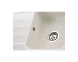 Кухонная мойка LIRA 1B1D WHITE ALABASTER KUPPERSBERG-foto3
