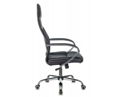 Кресло руководителя Бюрократ CH-608SL/ECO черный эко.кожа крестовина металл хром-foto3