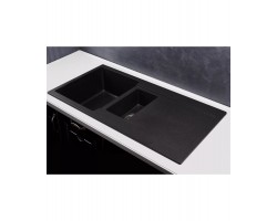 Кухонная мойка MODENA 1,5B2D BLACK KUPPERSBERG-foto2
