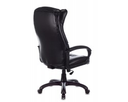 Кресло руководителя Бюрократ CH-879N черный Leather Venge Black эко.кожа крестовина пластик-foto4