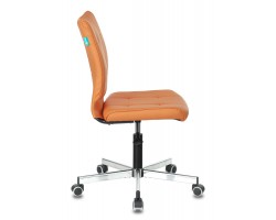 Кресло Бюрократ CH-330M оранжевый Orion-20 эко.кожа крестовина металл хром-foto3