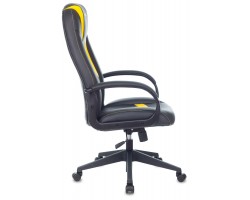 Кресло игровое Zombie 8 черный/желтый эко.кожа крестовина пластик-foto3