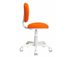 Кресло детское Бюрократ CH-W204NX оранжевый TW-96-1 крестовина пластик пластик белый-foto3