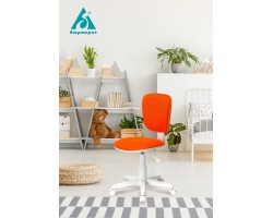 Кресло детское Бюрократ CH-W204NX оранжевый TW-96-1 крестовина пластик пластик белый-foto5