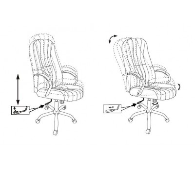 Кресло руководителя Бюрократ T-898SL черный Leather Venge Black эко.кожа крестовина металл хром Кресло руководителя Бюрократ T-898SL черный Leather Venge Black эко.кожа крестовина металл хром