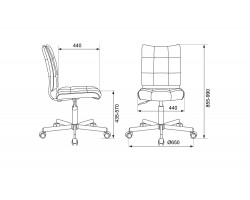 Кресло Бюрократ CH-330M красный Next-13 эко.кожа крестовина металл хром-foto5
