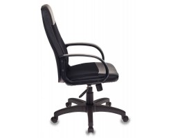 Кресло руководителя Бюрократ CH-808AXSN черный текстиль/эко.кожа крестовина пластик-foto3