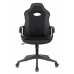 Кресло игровое Zombie VIKING-11 черный текстиль/эко.кожа крестовина пластик