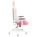 Кресло игровое Zombie EPIC PRO Fabric белый/розовый с подголов. крестовина пластик пластик белый
