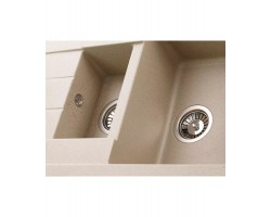 Кухонная мойка MODENA 1,5B1D BEIGE KUPPERSBERG-foto3