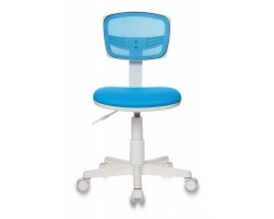 Кресло детское Бюрократ CH-W299 голубой TW-31 TW-55 крестовина пластик пластик белый-foto2