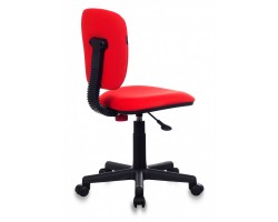 Кресло Бюрократ Ch-204NX красный 26-22 крестовина пластик-foto4