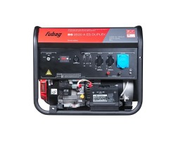 FUBAG Бензиновый генератор с электростартером и коннектором автоматики BS 8500 A ES DUPLEX-foto2