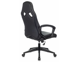 Кресло игровое Zombie DRIVER черный/желтый эко.кожа с подголов. крестовина пластик-foto14