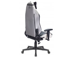 Кресло игровое Zombie HERO QUEEN PRO черный/белый эко.кожа с подголов. крестовина пластик-foto4