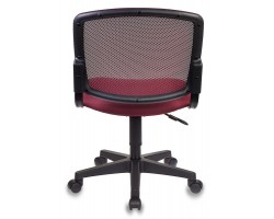 Кресло Бюрократ CH-296NX бордовый сиденье бордовый 15-11 сетка/ткань крестовина пластик-foto4