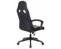 Кресло игровое Zombie DRIVER черный/красный эко.кожа с подголов. крестовина пластик-foto13