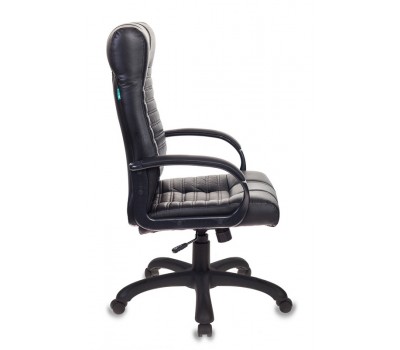 Кресло руководителя Бюрократ KB-10 черный эко.кожа крестовина пластик