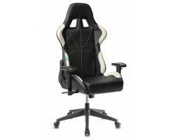 Кресло игровое Zombie VIKING 5 AERO черный/белый эко.кожа с подголов. крестовина пластик-foto12