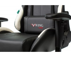 Кресло игровое Zombie VIKING 5 AERO черный/белый эко.кожа с подголов. крестовина пластик-foto9
