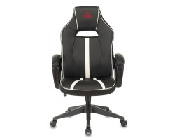 Кресло игровое Zombie A3 черный/белый эко.кожа крестовина пластик-foto2