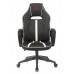Кресло игровое Zombie A3 черный/белый эко.кожа крестовина пластик